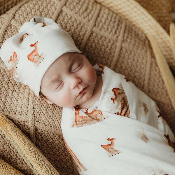 Fawn Knotted Beanie