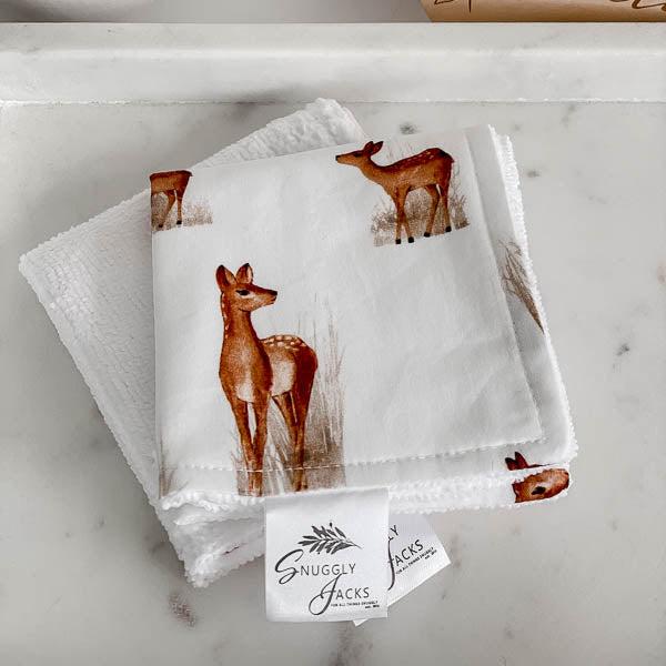 Fawn Baby Bath Wash Cloth