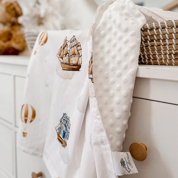 Dreamers Minky Pram Blanket