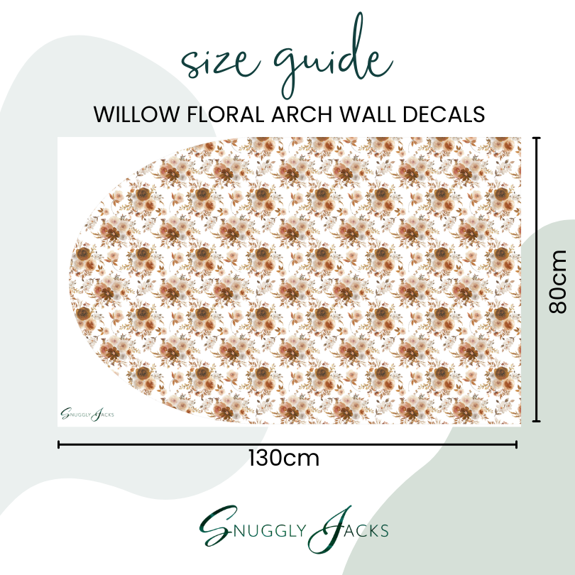 Willow Arch Wall Art Decal/Autocollant mural amovible