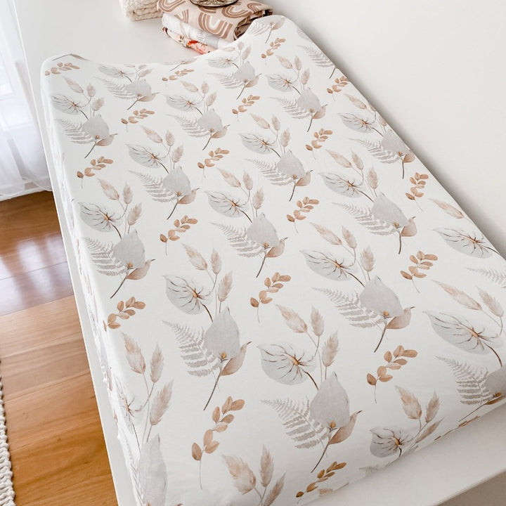 Porcelain Bassinet Sheet / Change Mat Cover