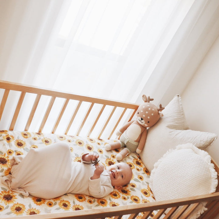 Sunflowers Cot Quilt